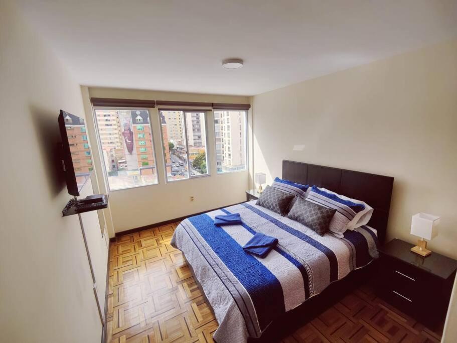 Comodo, Amplio Y Centrico Apartamento En Sopocachi 라파스 외부 사진